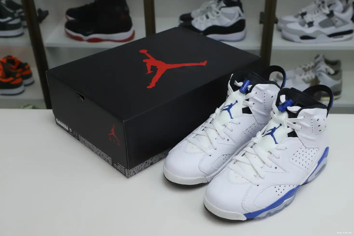 AIR JORDAN Kimikick RETRO SPORT BLUE 6 0802